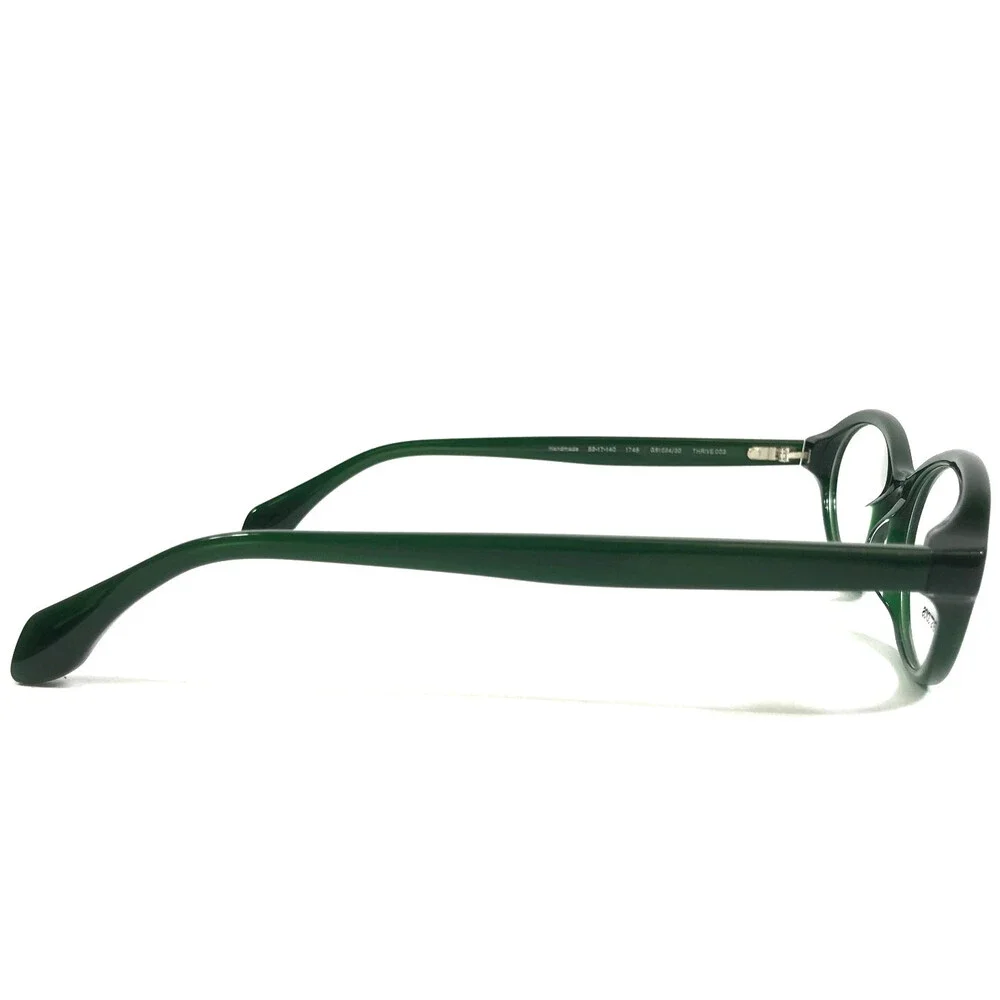 Gigi Studios Eyeglasses Frame THRIVE 003 GS1024/30 Green Oval Full Rim 52-17-140